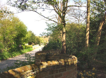 The East-West Road through Bramfield