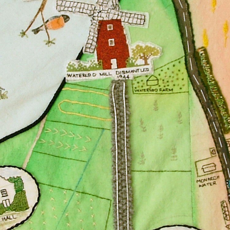 Bramfield Village Tapestry