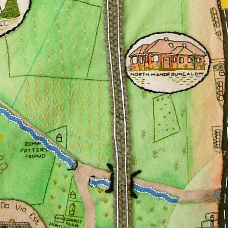 Bramfield Village Tapestry