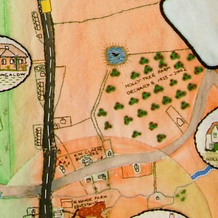 Bramfield Village Tapestry