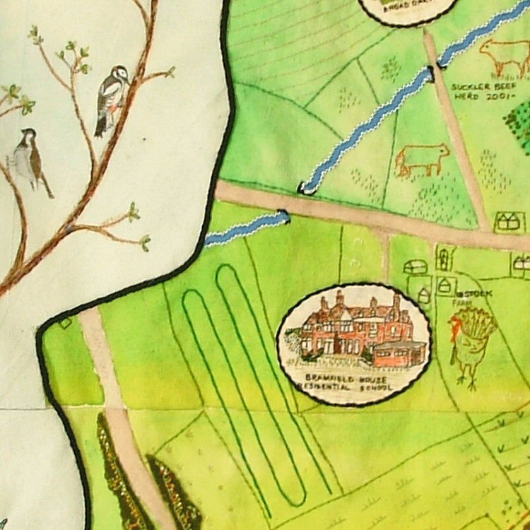 Bramfield Village Tapestry