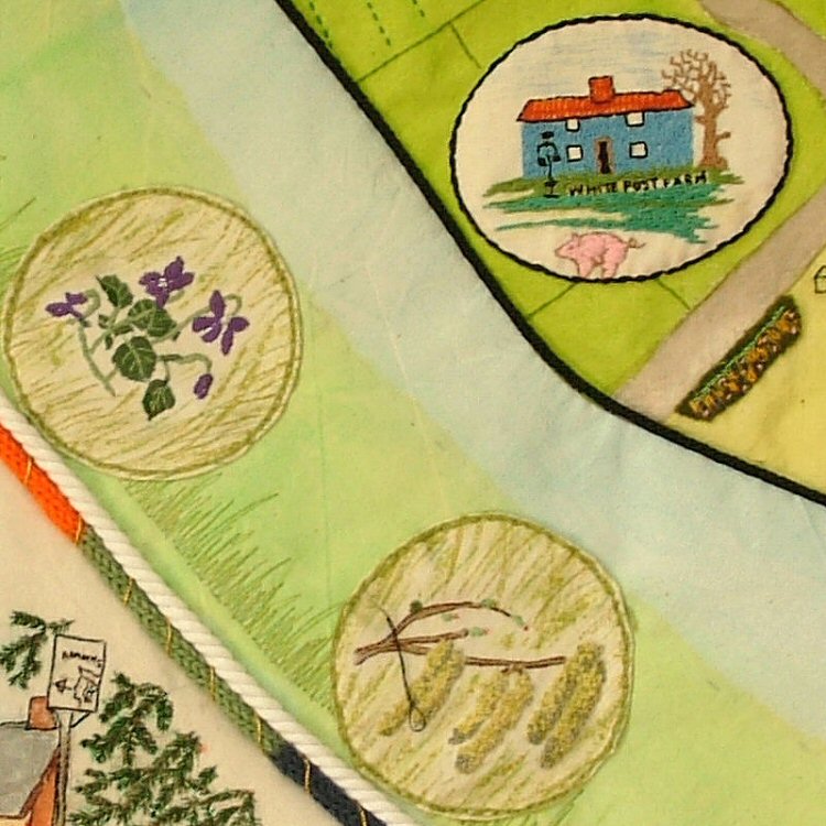 Bramfield Village Tapestry