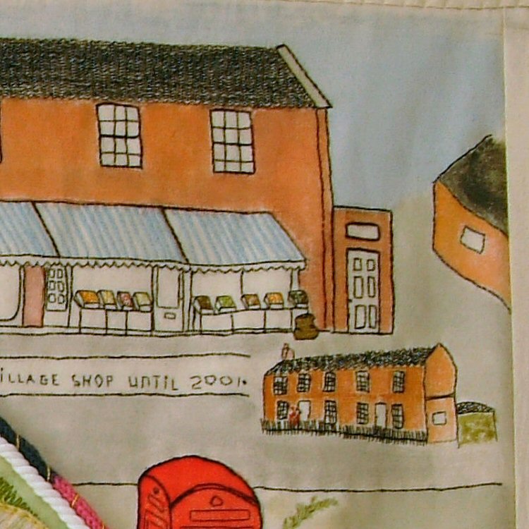 Bramfield Village Tapestry